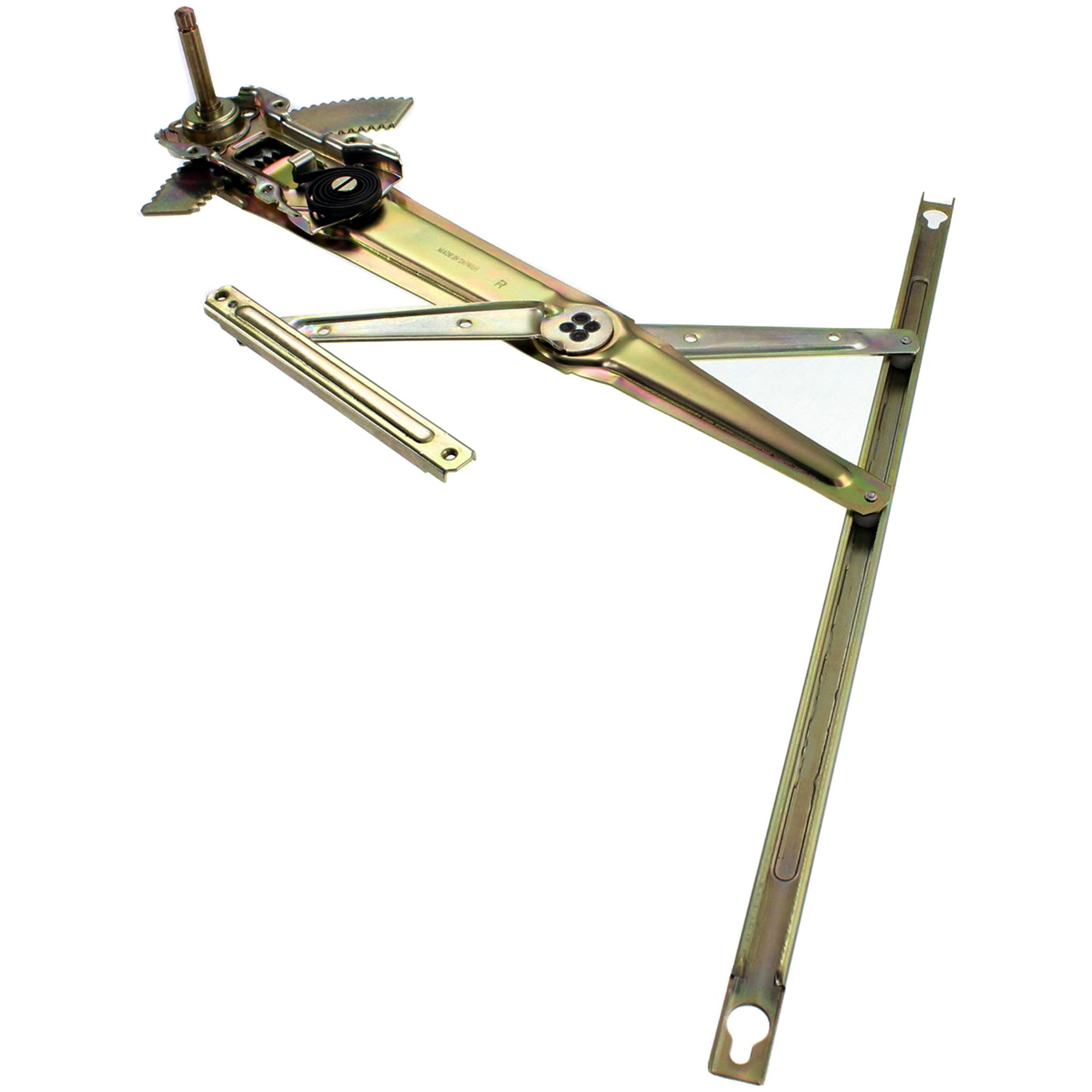 Front, Driver and Passenger Side Window Regulators Manual, Hand-Crank Type, 2-Door, Coupe - Image 5
