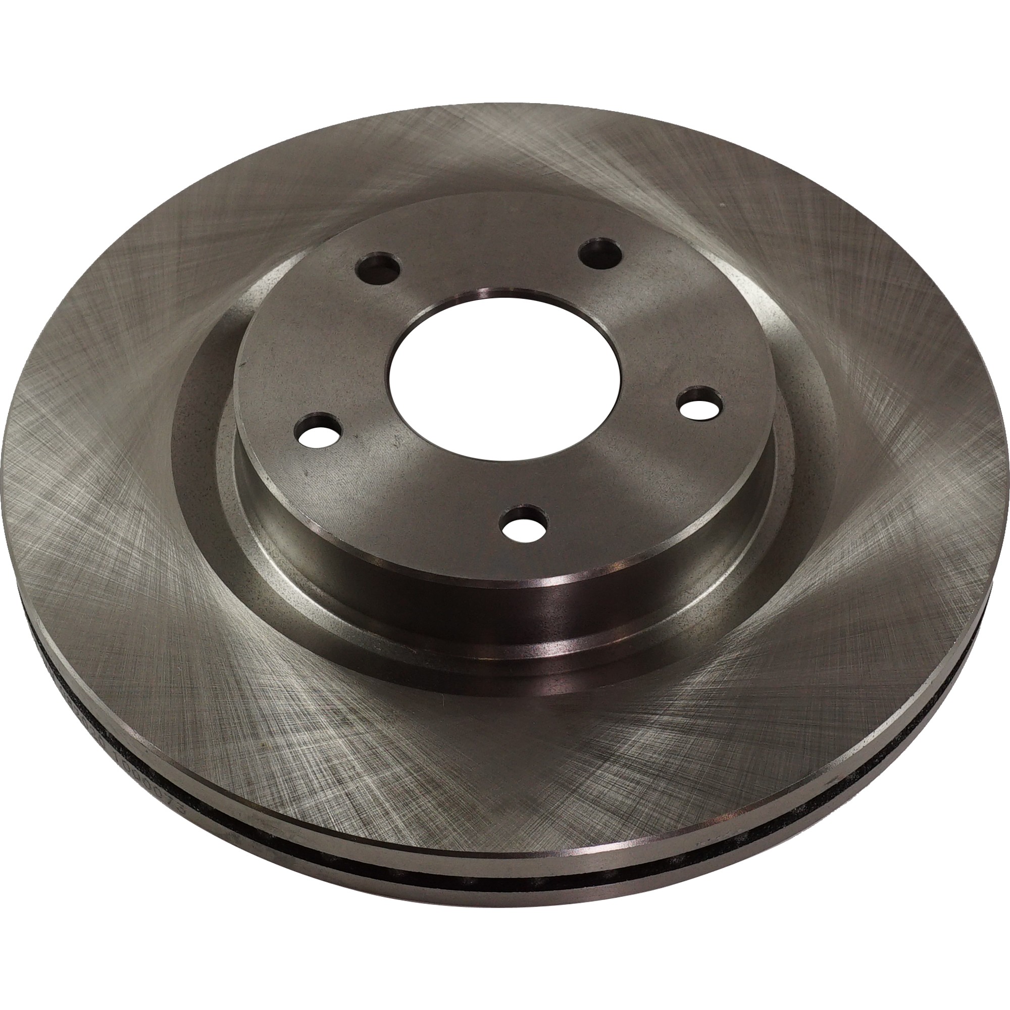 Front Brake Disc, Natural Finish, Plain Surface, Vented, 5 Lugs, 295.91 mm - Image 2
