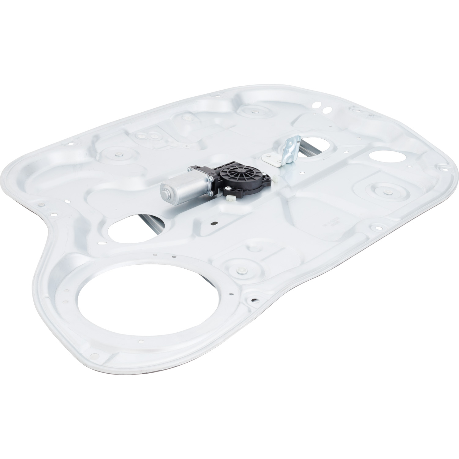 Sedan Front, Driver and Passenger Side Power Window Regulator, With Motor - Image 3