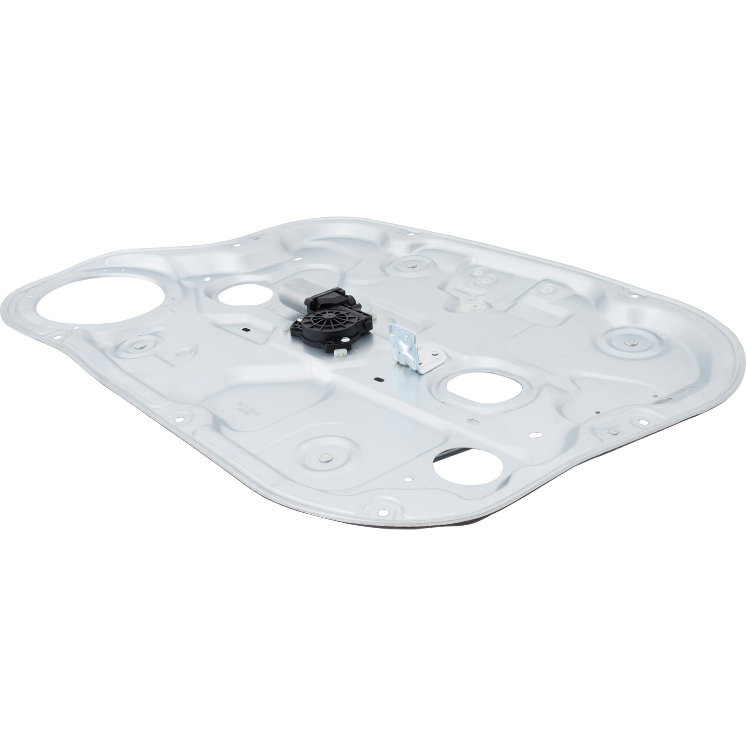 Sedan Front, Driver and Passenger Side Power Window Regulator, With Motor - Image 4