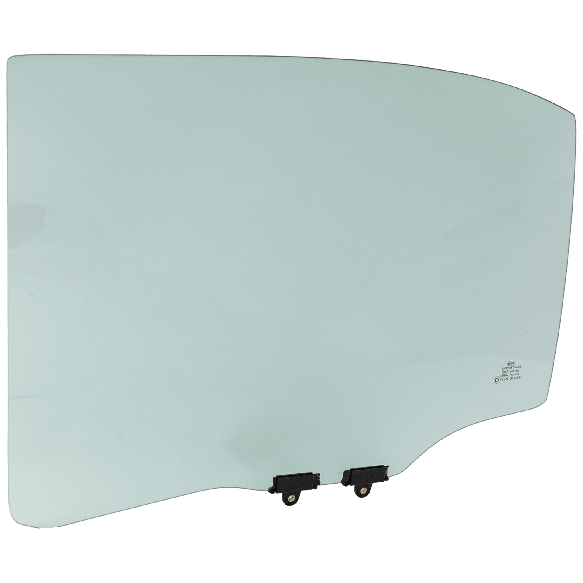 Rear, Driver and Passenger Side Door Glasses, Green Tint, 4-Door, Sedan, Canada/Japan/USA Built Vehicle - Image 4