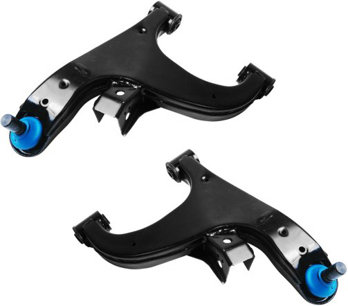 SET-MECMS301102 Rear, Driver and Passenger Side, Lower Control Arm, With ball joint(s), Steel, Supreme Series