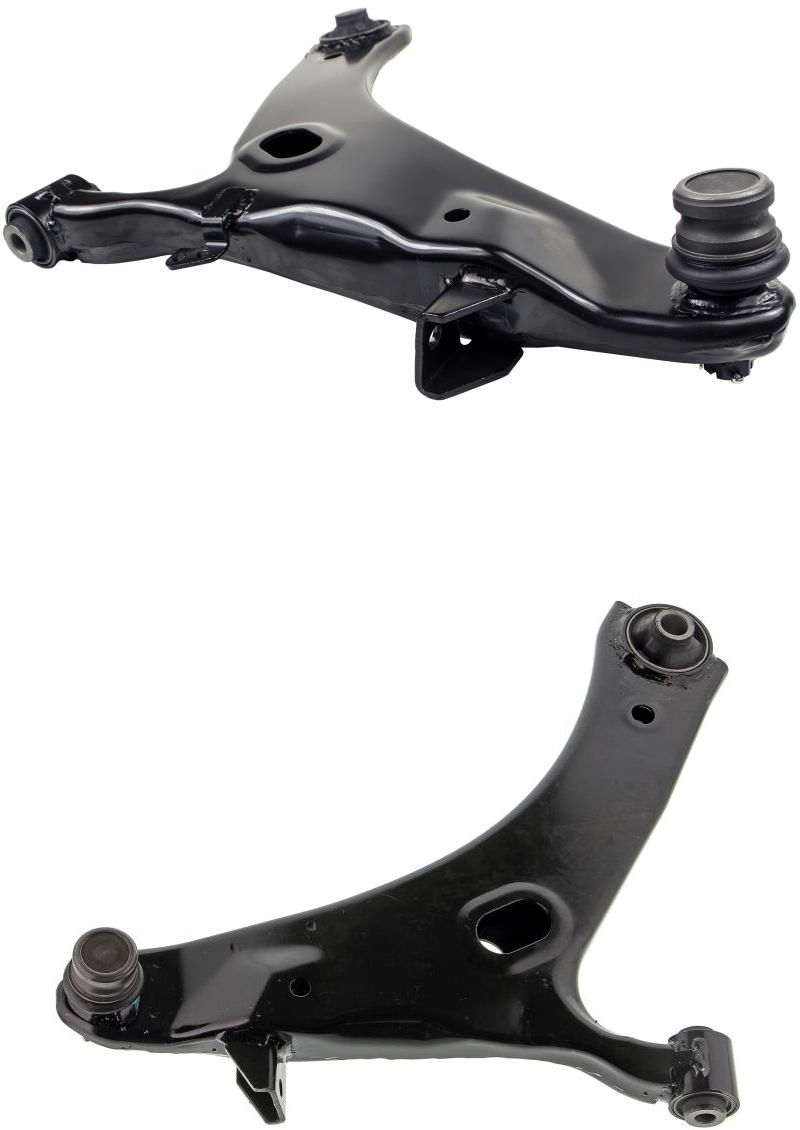 SET-MECMS801051 Front, Driver and Passenger Side, Lower Control Arm, With ball joint(s), Steel, Supreme Series - Image 2