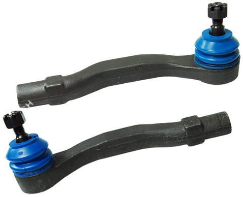 SET-MEMES3331R Front, Driver and Passenger Side, Outer Tie Rod End
