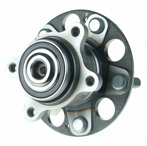SET-MO512256-2 Rear, Driver and Passenger Side Wheel Hub, 5 Lugs, With Bearing, Problem Solver Series - Image 2