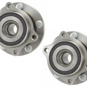 SET-MO512328-2 Rear, Driver and Passenger Side Wheel Hub, 5 Lugs, Sensor Not Included