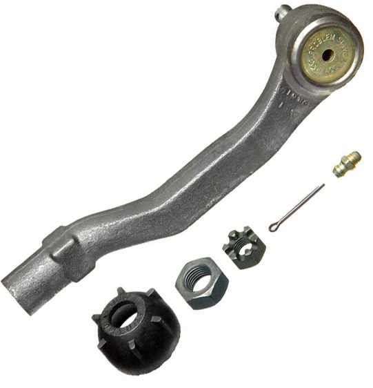SET-MOES2943R Front, Driver and Passenger Side, Outer Tie Rod End - Image 3