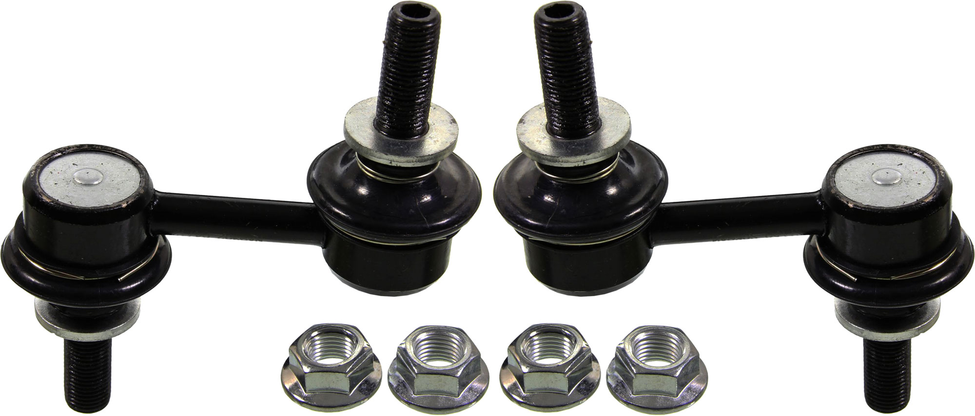 SET-MOK750084-F Front, Driver and Passenger Side Sway Bar Link, Problem Solver Series