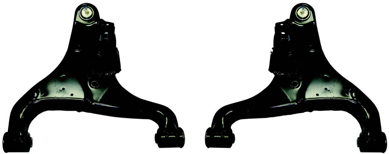 SET-MORK620511-F Front, Driver and Passenger Side, Lower Control Arm, With ball joint(s), 5.6L, 8Cyl, Moog R-Series