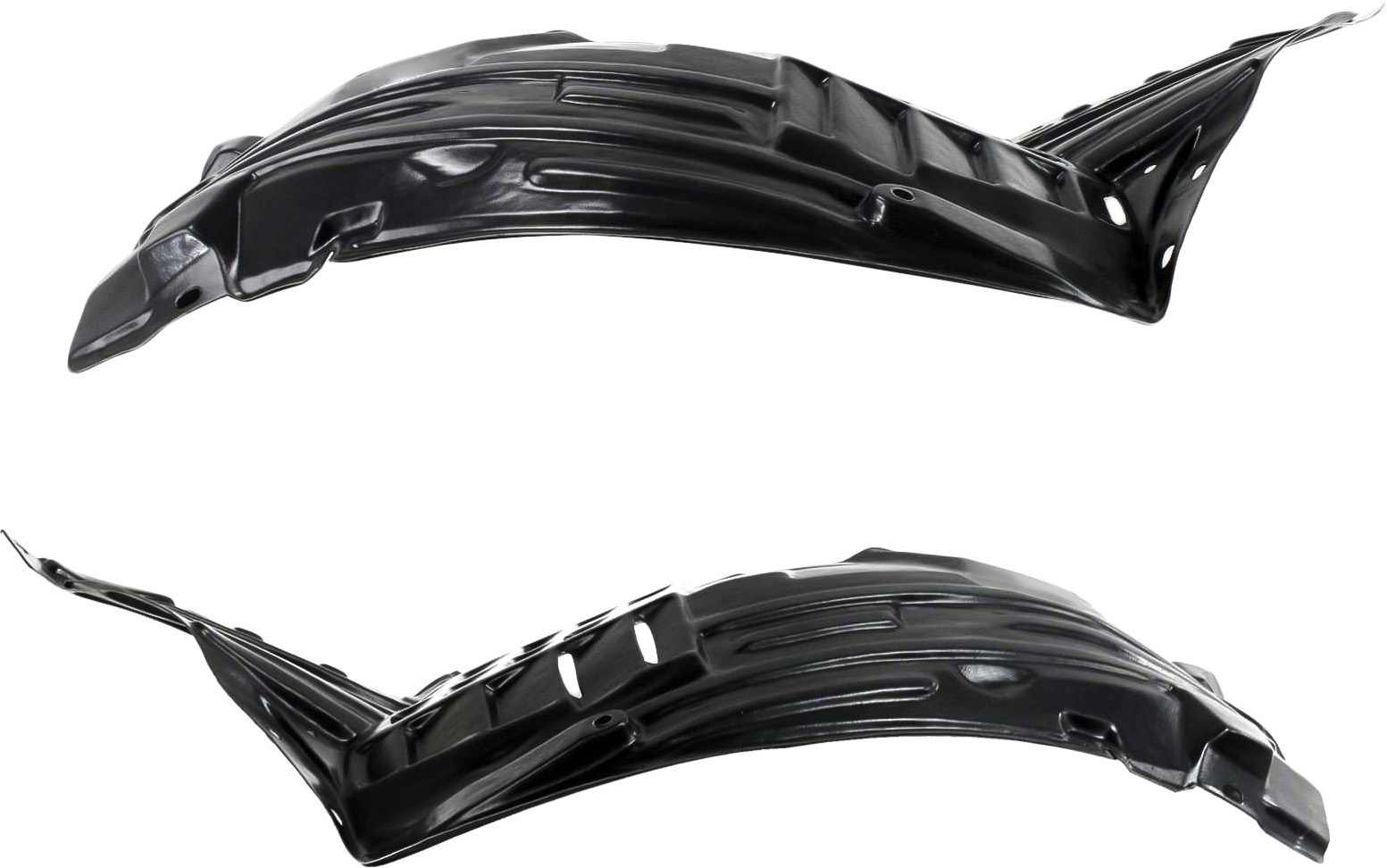 Front, Driver and Passenger Side, Front Section, Fender Liner