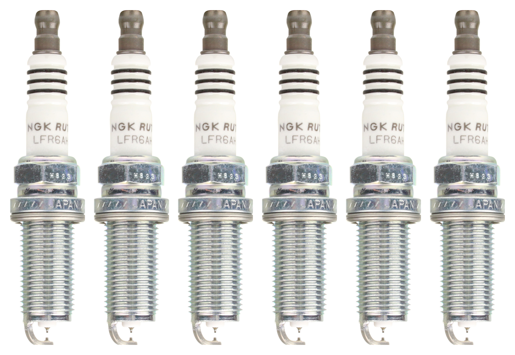 SET-NG94122-6 Spark Plug, Set of 6, Ruthenium HX Series - Image 2