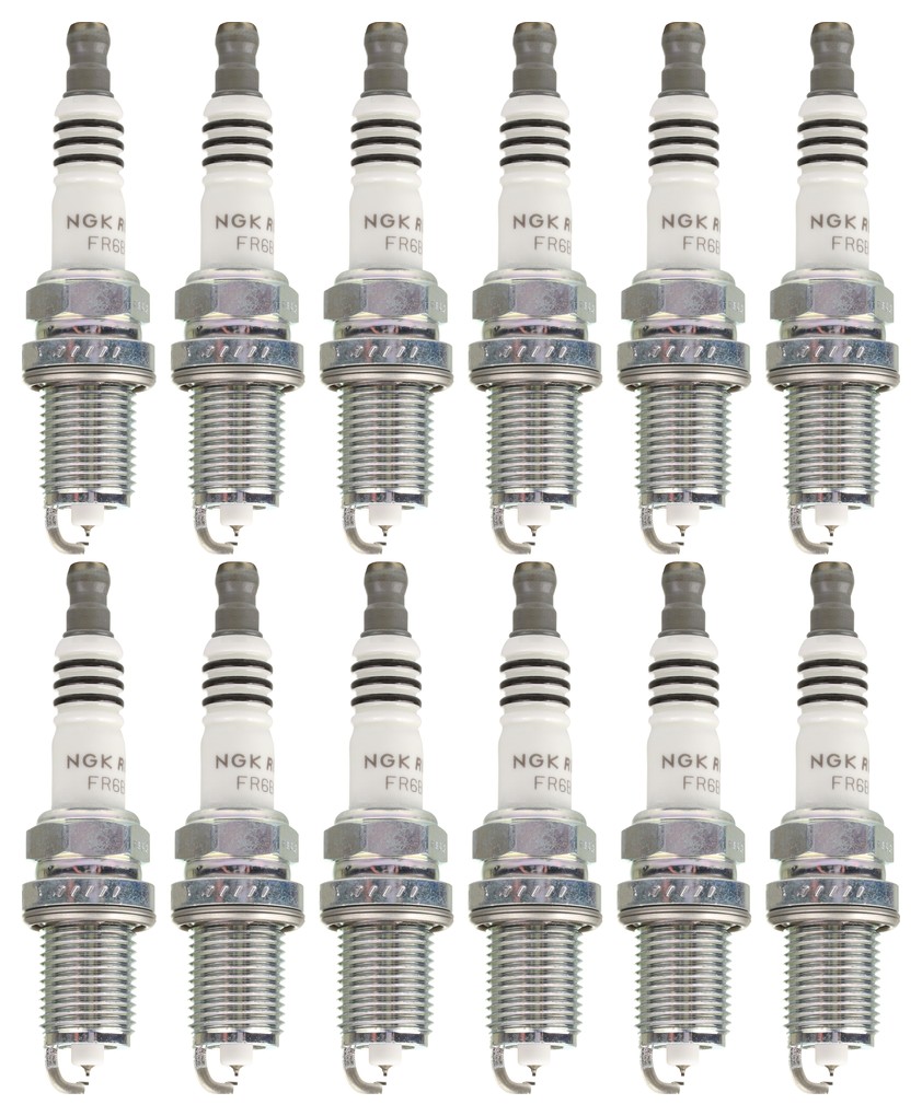 SET-NG95159-12 Spark Plug, Set of 12, Ruthenium HX Series