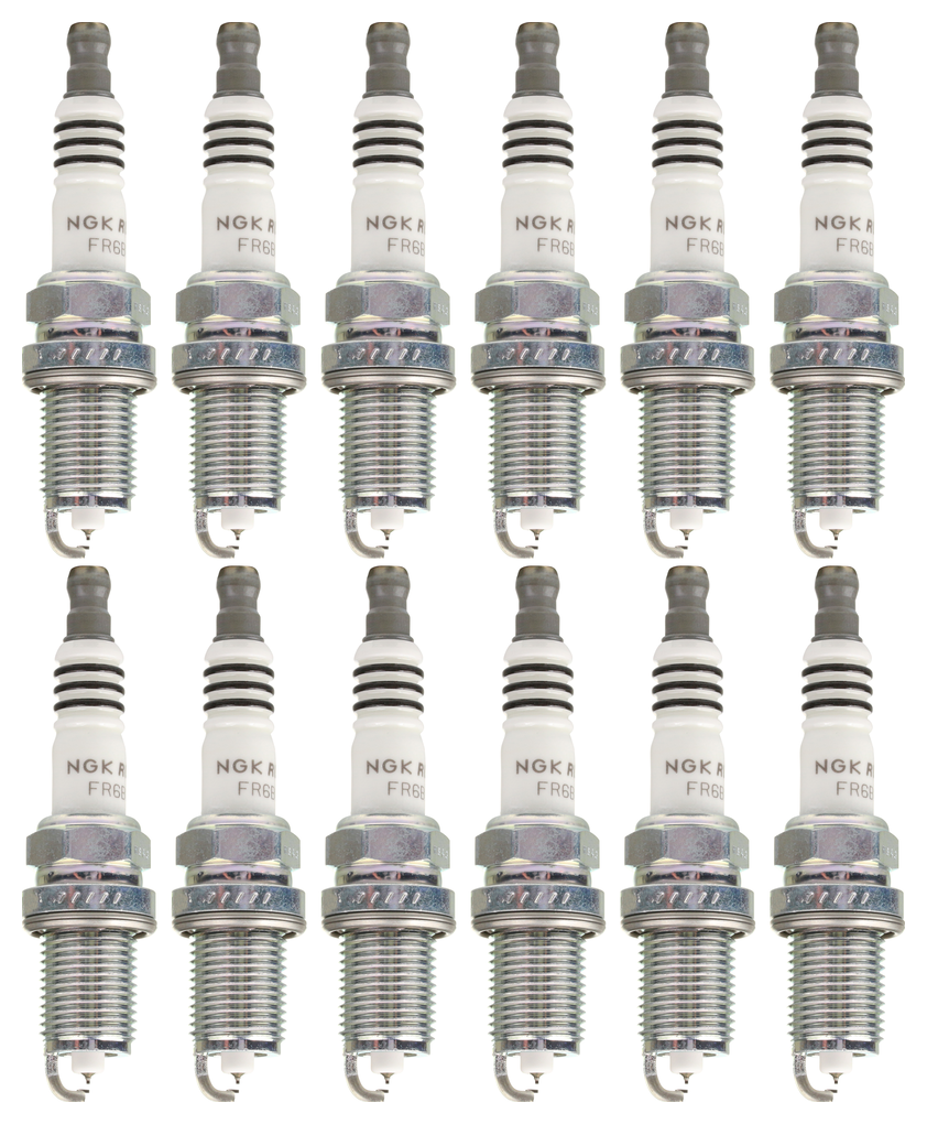 SET-NG95159-12 Spark Plug, Set of 12, Ruthenium HX Series