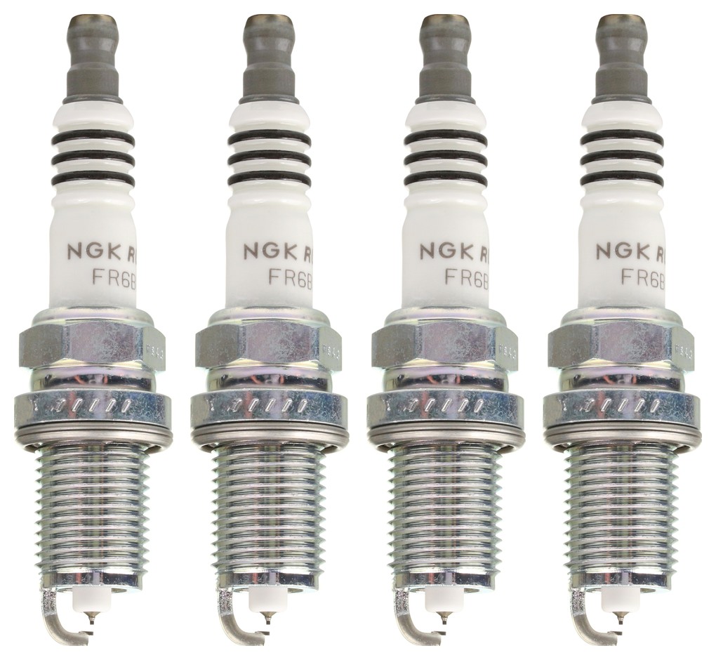 SET-NG95159-4 Spark Plug, Set of 4, Ruthenium HX Series