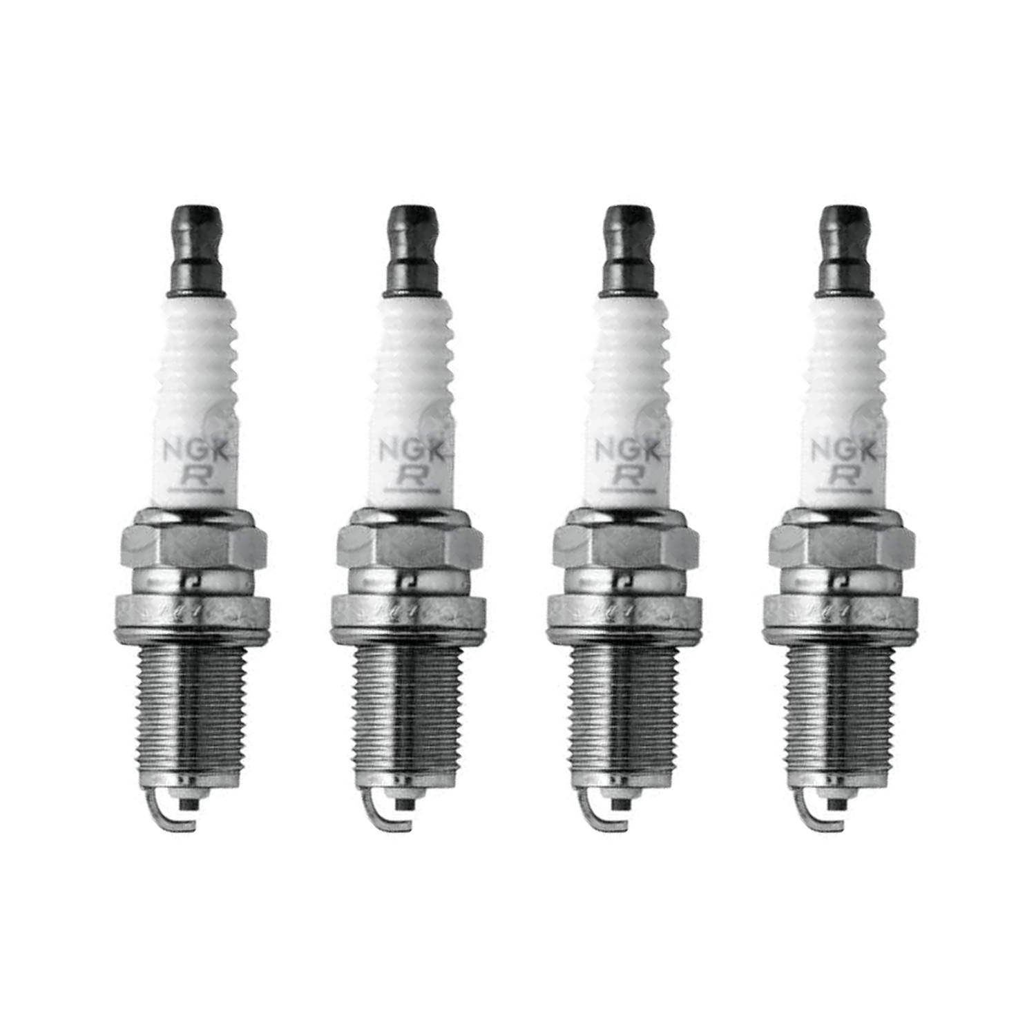 SET-NGBKR5E11-4 Spark Plug, Set of 4, V-Power Series