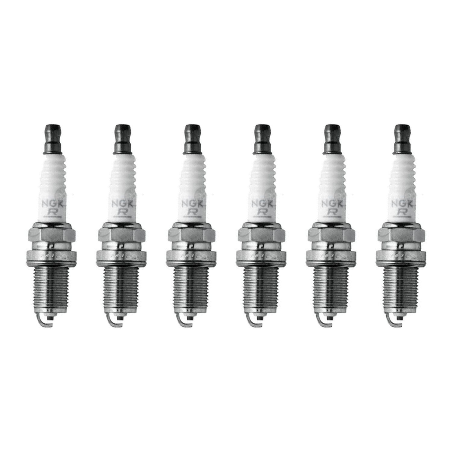 SET-NGBKR6E11-6 Spark Plug, Set of 6, V-Power Series - Image 2