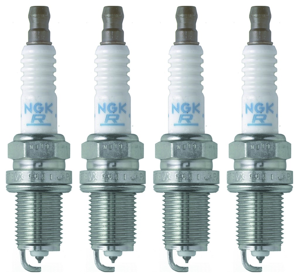 SET-NGFR5AP11-4 Spark Plug, 2.5L, 4Cyl, Set of 4, Laser platinum Series