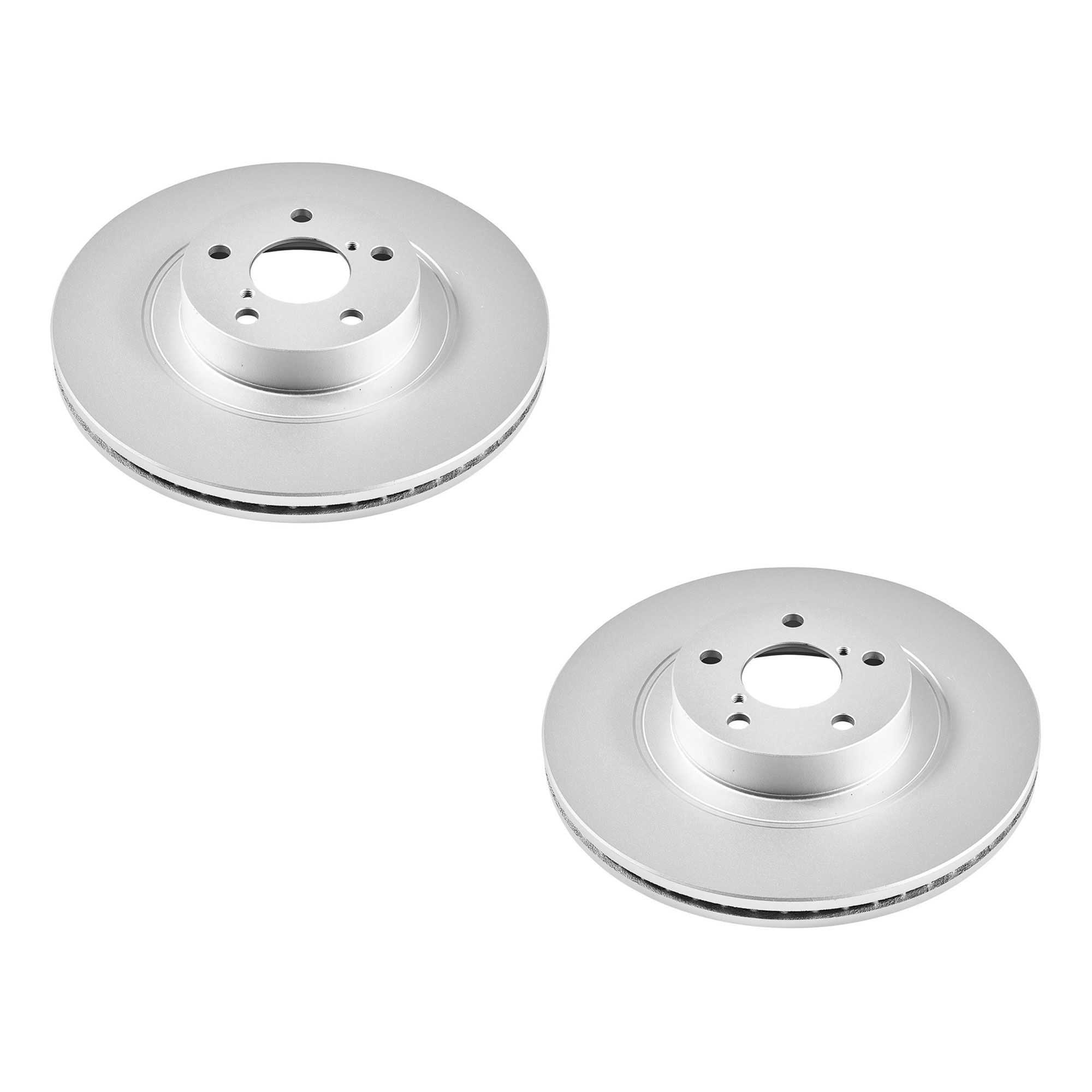 SET-P15JBR1165EVC-2 Front Brake Disc, Geomet Coated, Plain Surface, Vented, 5 Lugs, 292 mm, Evolution Geomet Coated High Carbon
