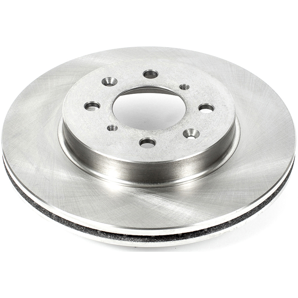SET-P15JBR522-2 Front Brake Disc, Natural Finish, Plain Surface, Vented, 4 Lugs, 262 mm, Autospecialty By Powerstop - Image 2