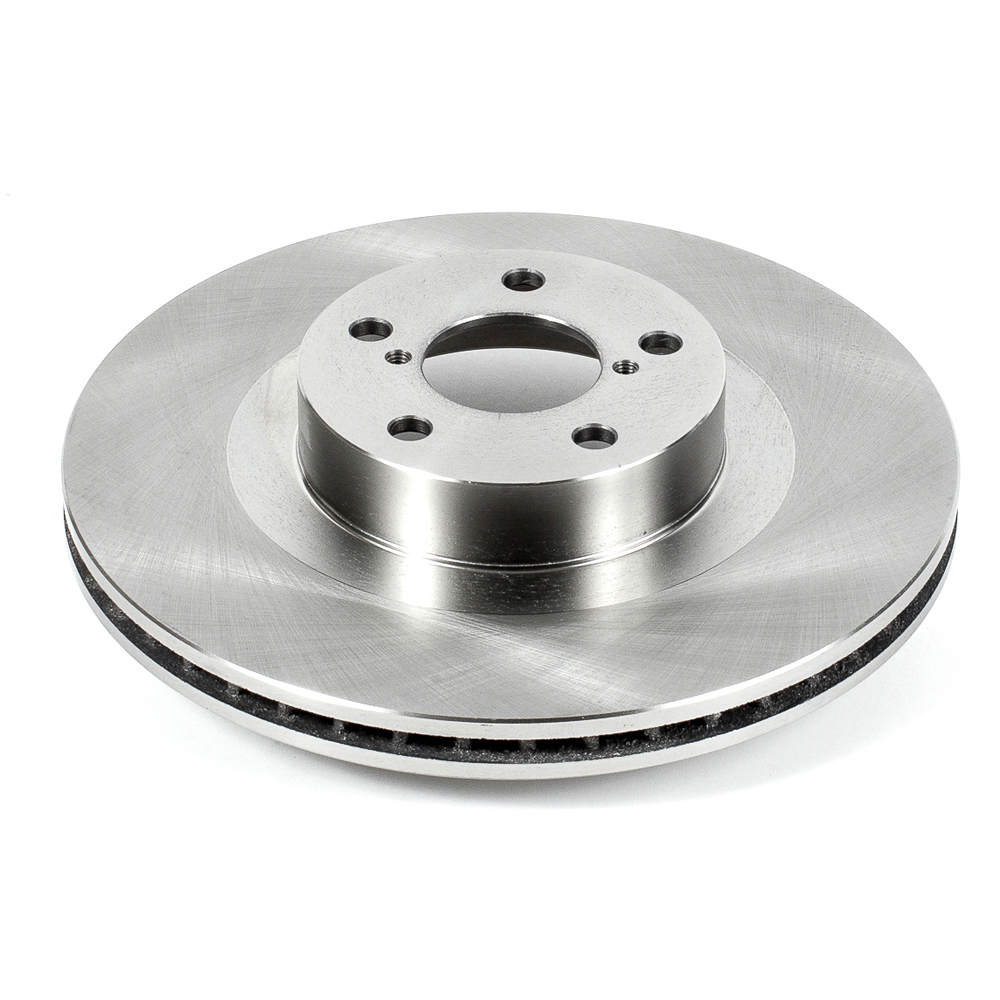 SET-P15JBR957-2 Front Brake Disc, Natural Finish, Plain Surface, Vented, 5 Lugs, 294 mm, Autospecialty By Powerstop - Image 2