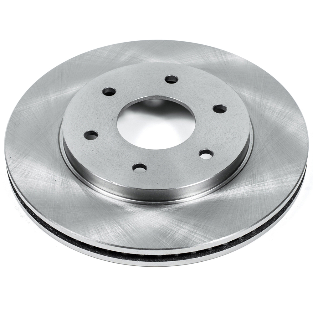 SET-P15JBR993-2 Front Brake Disc, Natural Finish, Plain Surface, Vented, 6 Lugs, 319.8 mm, 5.6L, 8Cyl, Autospecialty By Powerstop - Image 2