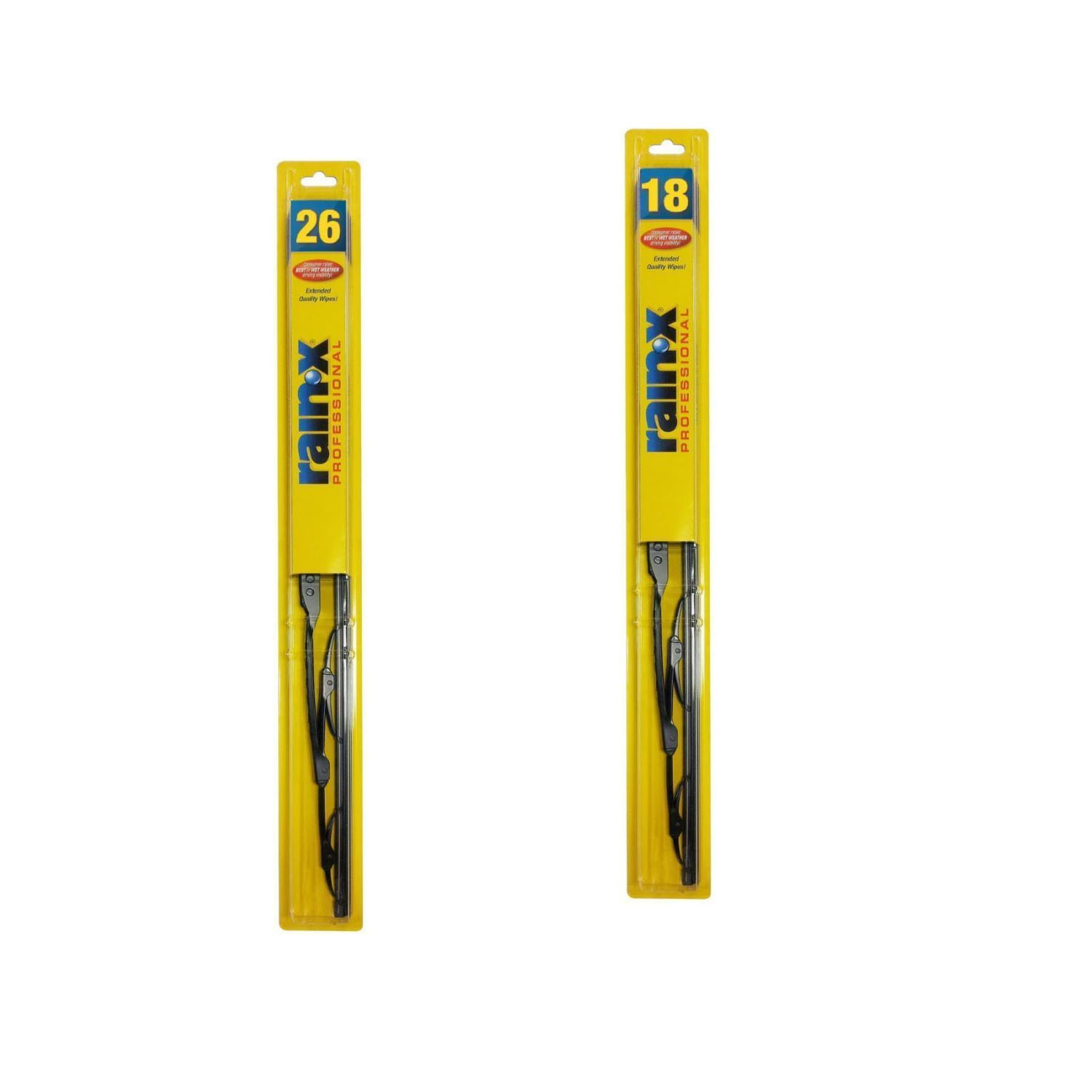 SET-R49RX30126-FT Front Professional Series Wiper Blades, Driver Side - 26 in.; Passenger Side - 18 in.