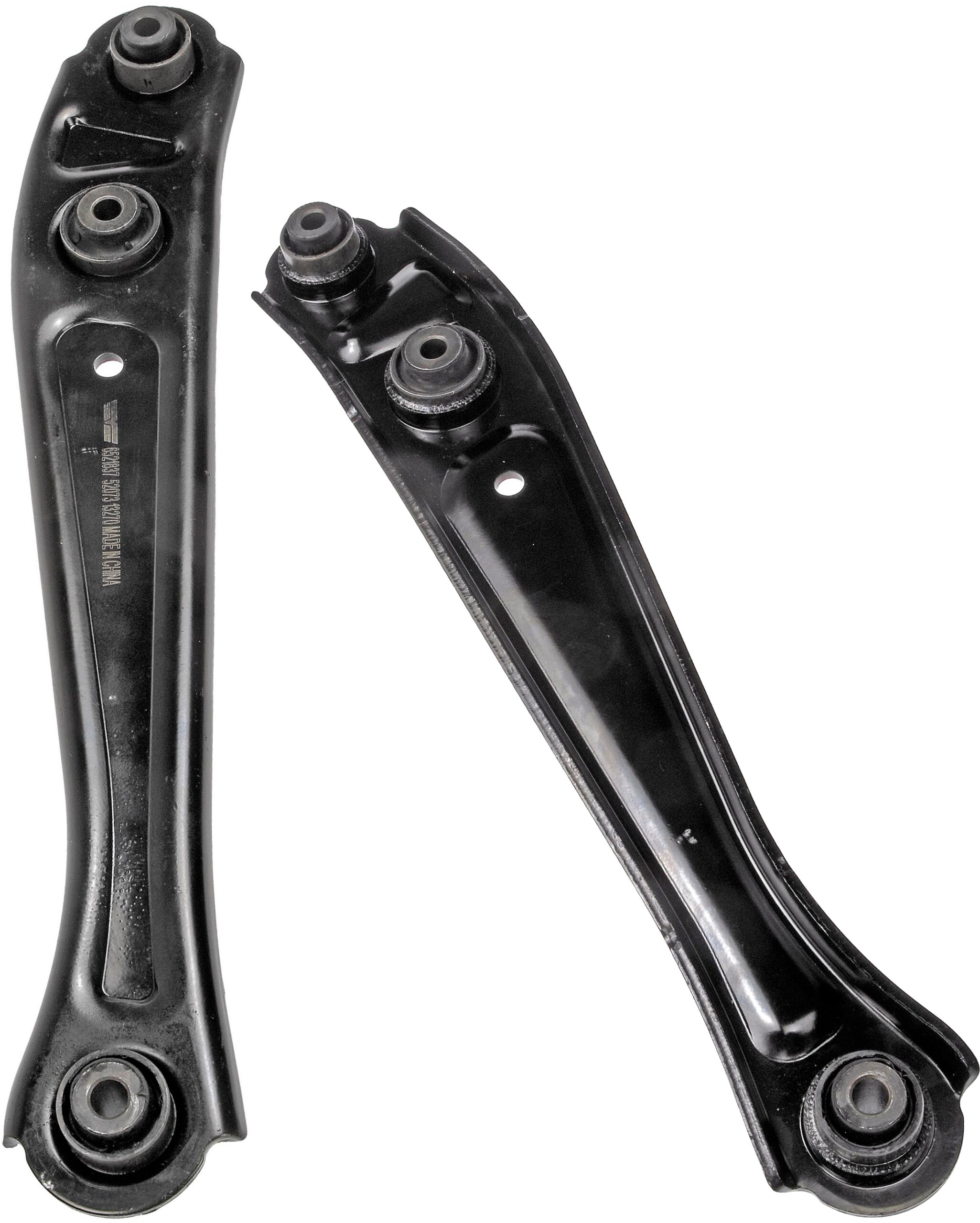 SET-RB521837-2 Rear, Driver and Passenger Side, Lower, Rearward Control Arm, Without ball joint(s), 1.6L, 4Cyl, Steel, OE Solutions Series