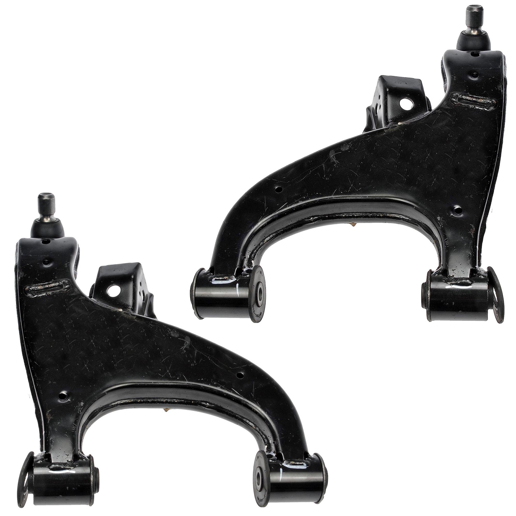 SET-RB522007-R Rear, Driver and Passenger Side, Lower, Frontward Control Arm, With ball joint(s), Steel, OE Solutions Series