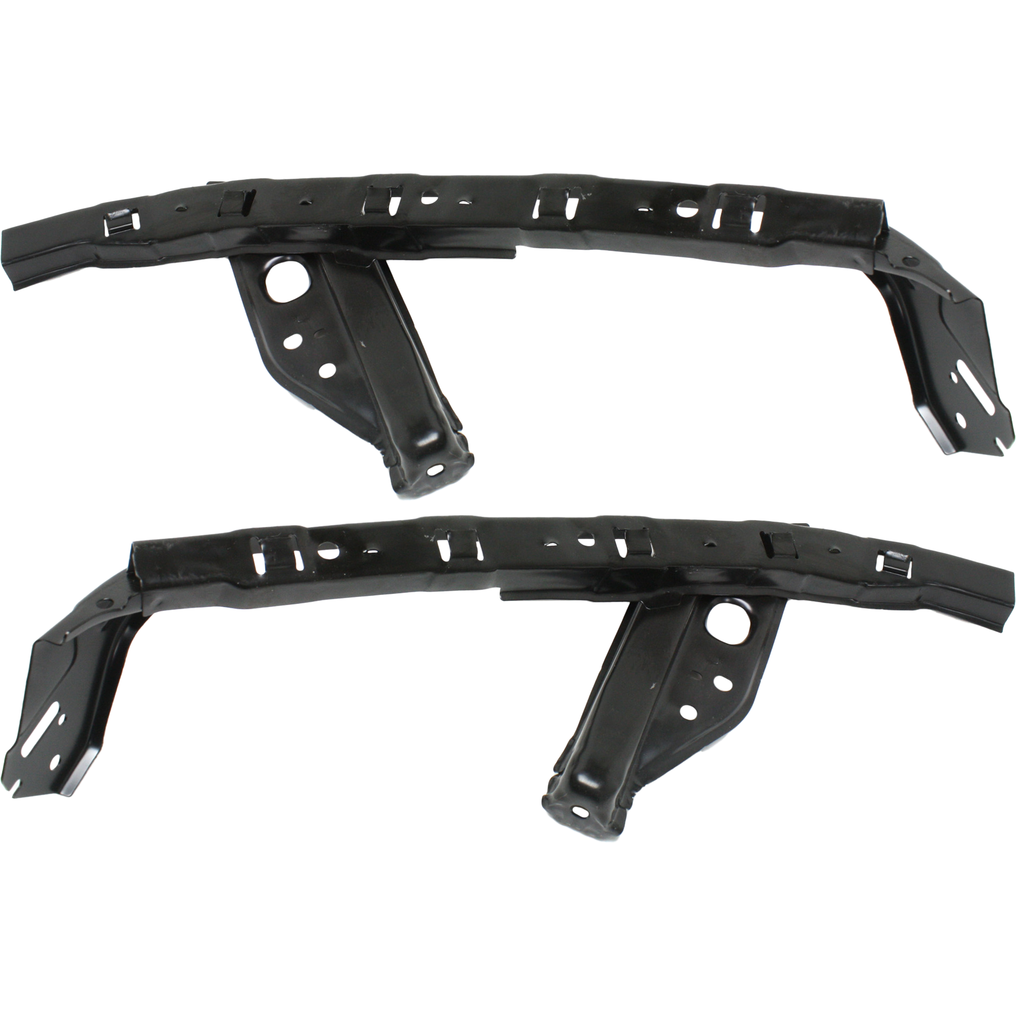 Front, Driver and Passenger Side, Upper Bumper Brackets - Image 2