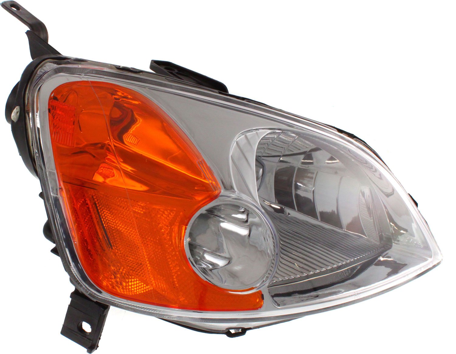 Driver and Passenger Side Headlights, without Bulbs, Halogen, 4-Door, Sedan - Image 5