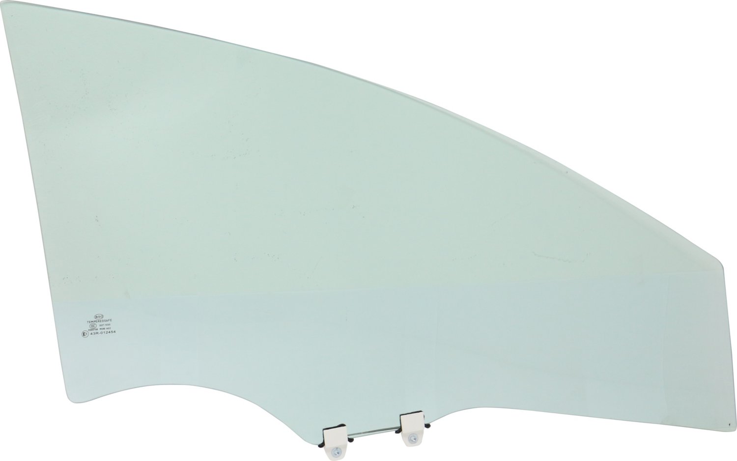Front, Driver and Passenger Side Door Glasses, Green Tint, 4-Door, Sedan, Replaces NAGS No. FD22693 GTYN, FD22694 GTYN - Image 3