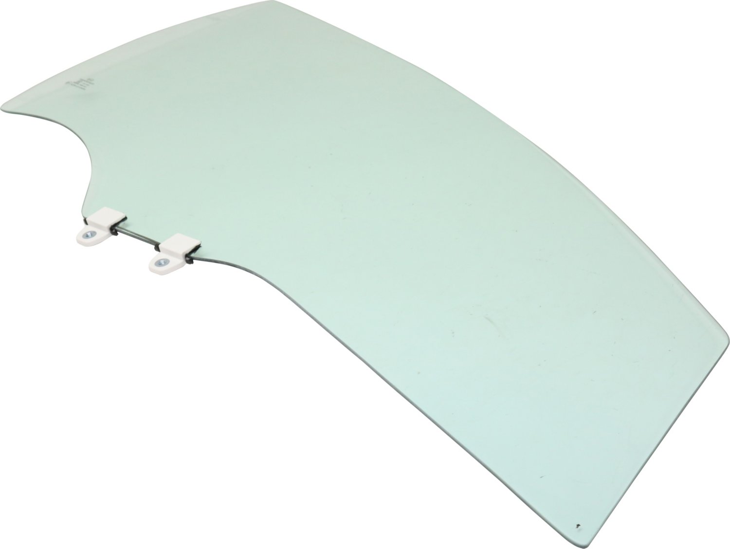 Front, Driver and Passenger Side Door Glasses, Green Tint, 4-Door, Sedan, Replaces NAGS No. FD22693 GTYN, FD22694 GTYN - Image 4