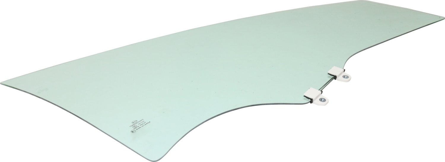 Front, Driver and Passenger Side Door Glasses, Green Tint, 4-Door, Sedan, Replaces NAGS No. FD22693 GTYN, FD22694 GTYN - Image 5