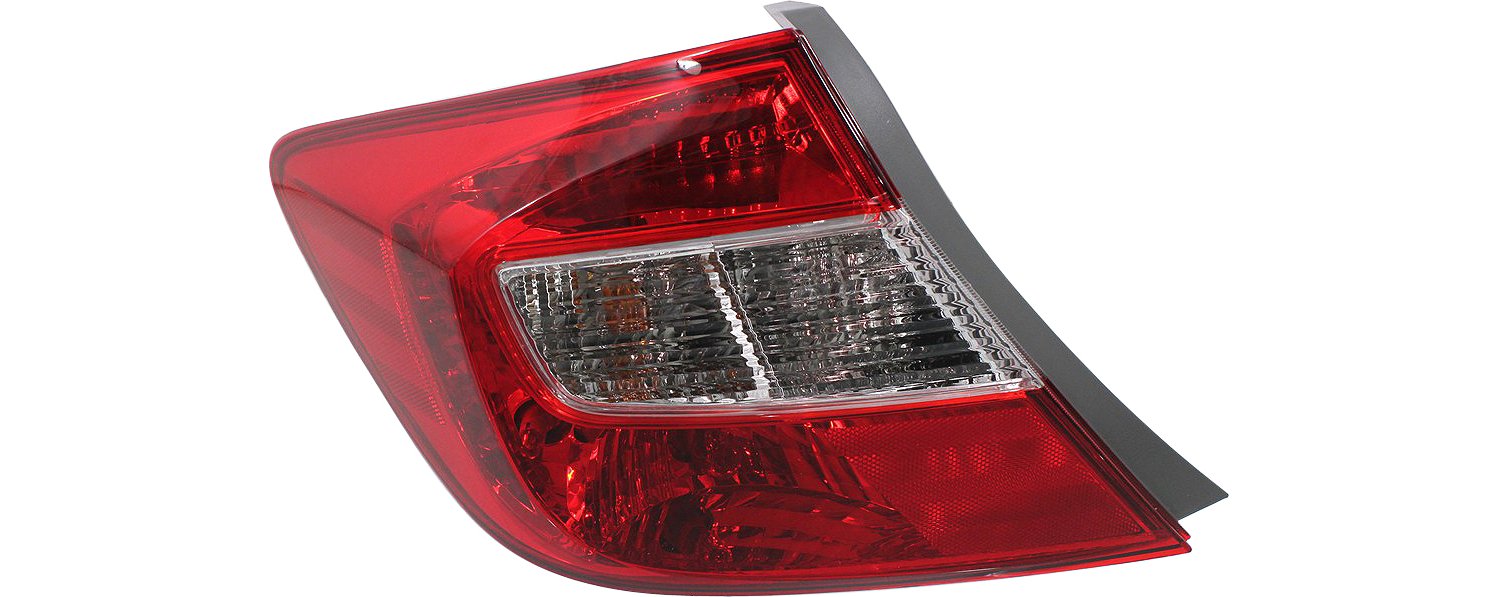 Driver and Passenger Side Halogen Tail Light, With bulb(s), OE Comparable Finish - Image 3