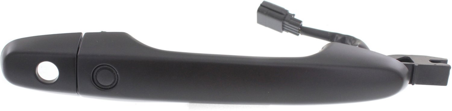 Front, Driver and Passenger Side Exterior Door Handles, Primed, Driver Side - With Key Hole; Passenger Side - Without Key Hole - Image 2