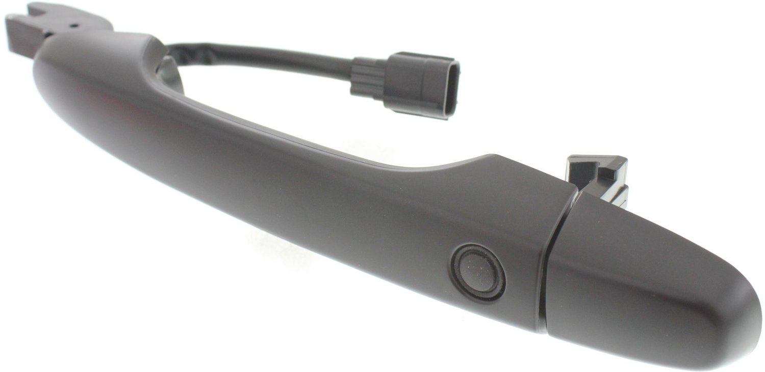 Front, Driver and Passenger Side Exterior Door Handles, Primed, Driver Side - With Key Hole; Passenger Side - Without Key Hole - Image 4
