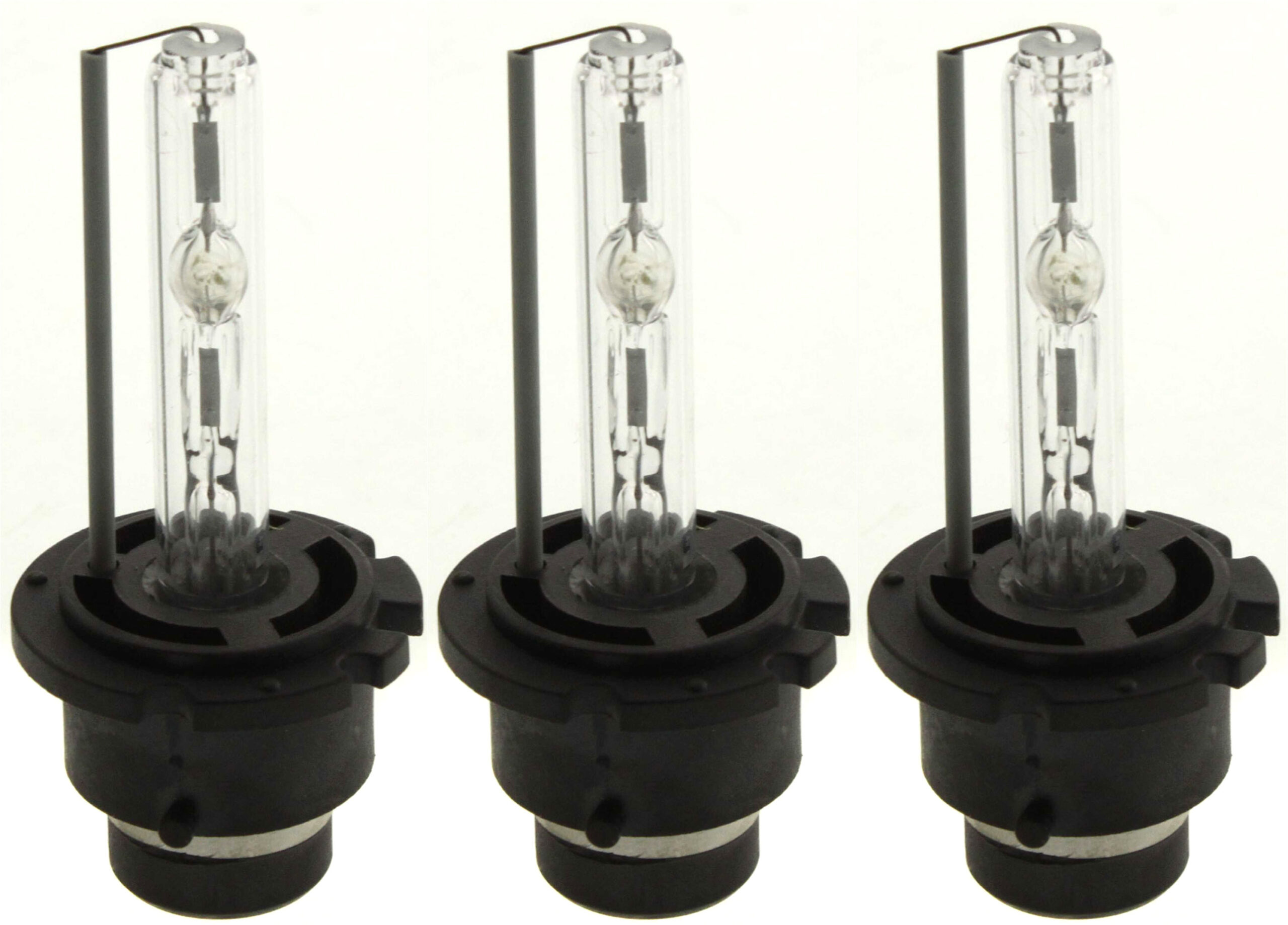 Driver and Passenger Side HID/Xenon D2S Headlight Bulb Low Beam, Set of 3