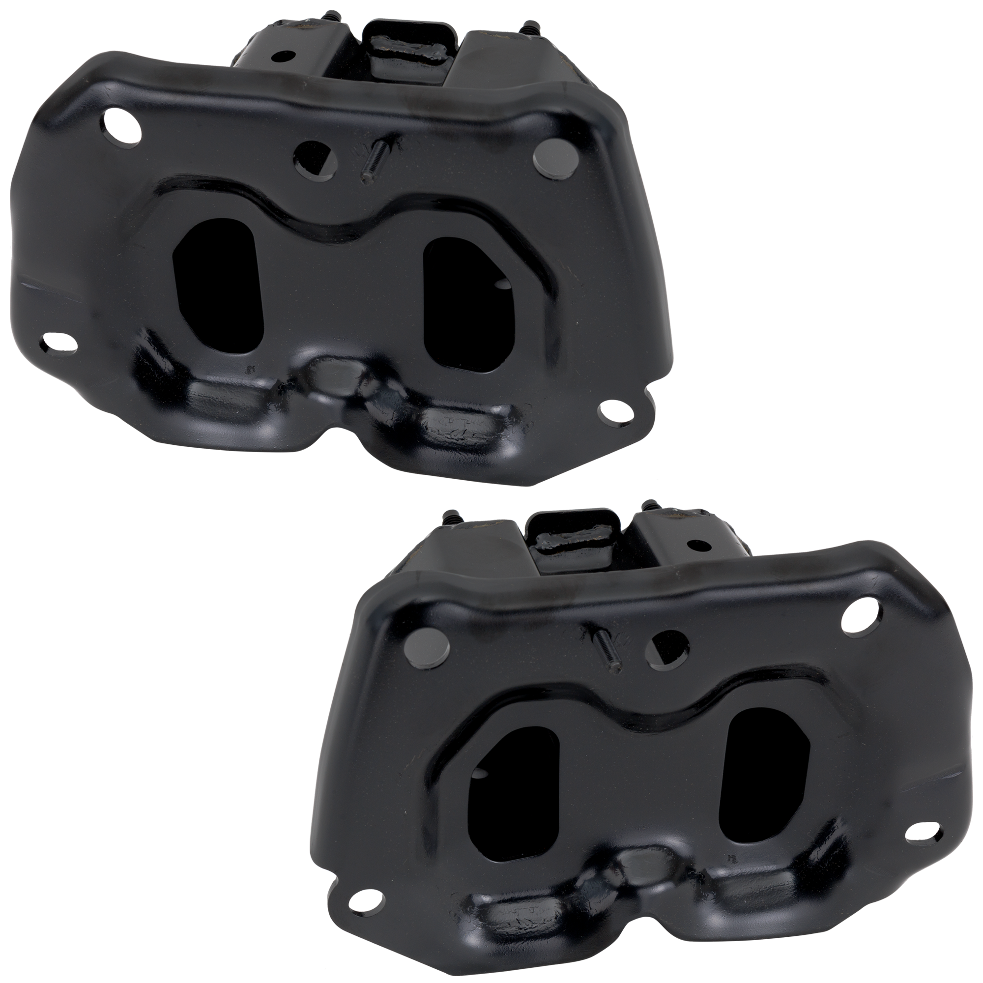 Front, Driver and Passenger Side Bumper Brackets, Mounting Stay, CAPA CERTIFIED - Image 2