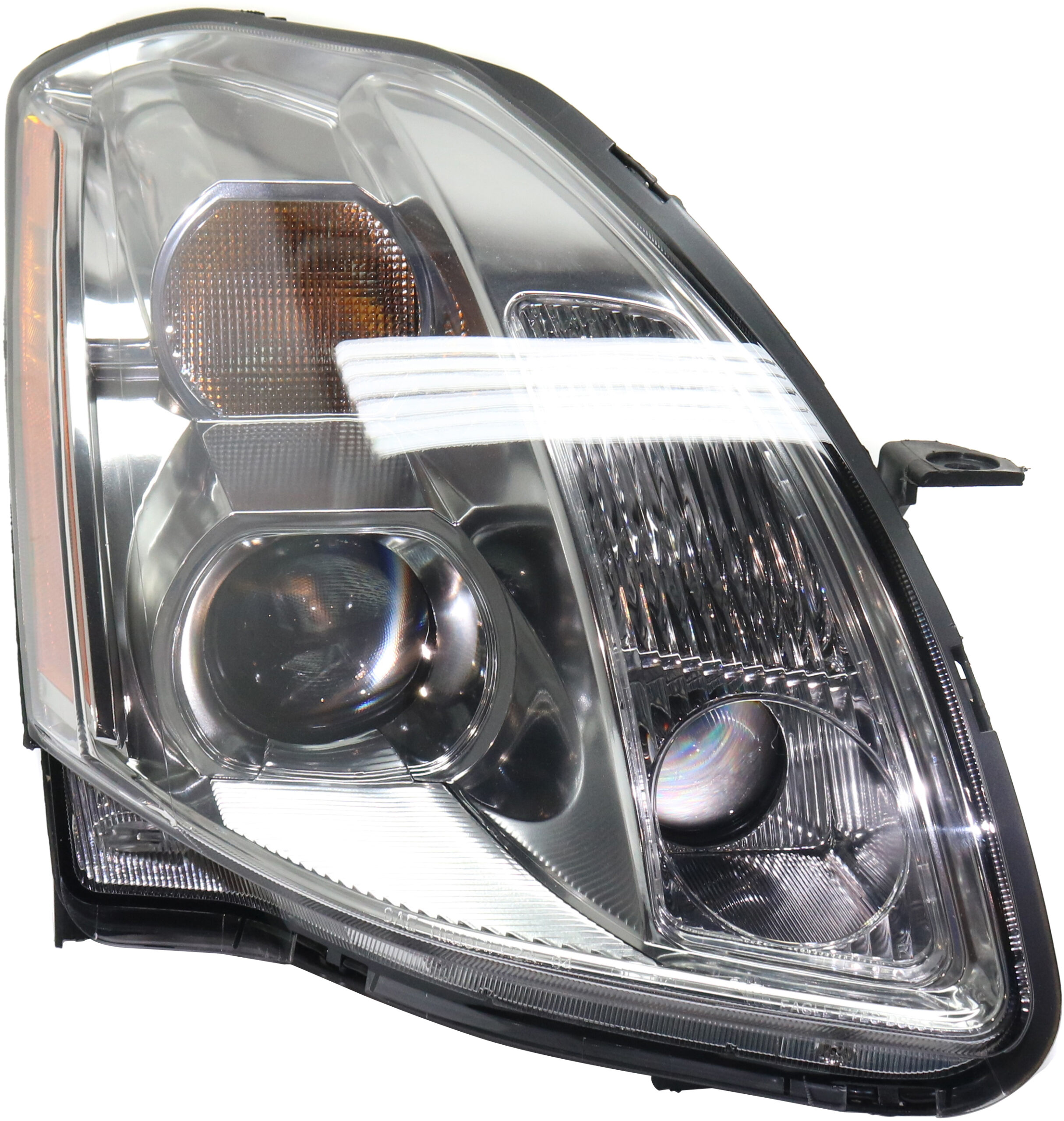 Driver and Passenger Side Halogen Headlight, With bulb(s), OE Comparable Finish - Image 2
