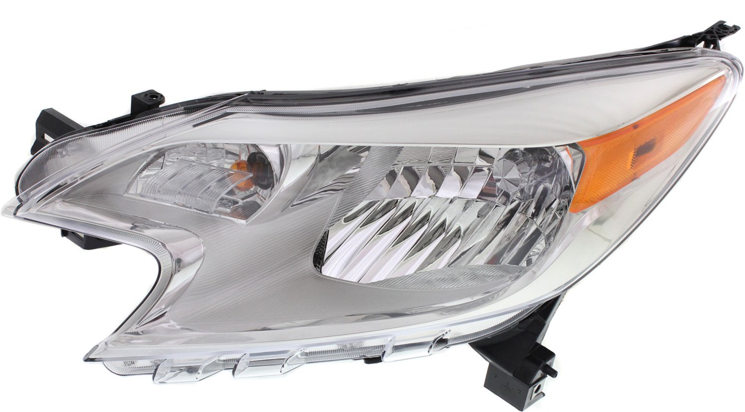 Driver and Passenger Side Headlights, with Bulbs, Halogen, Hatchback - Image 2