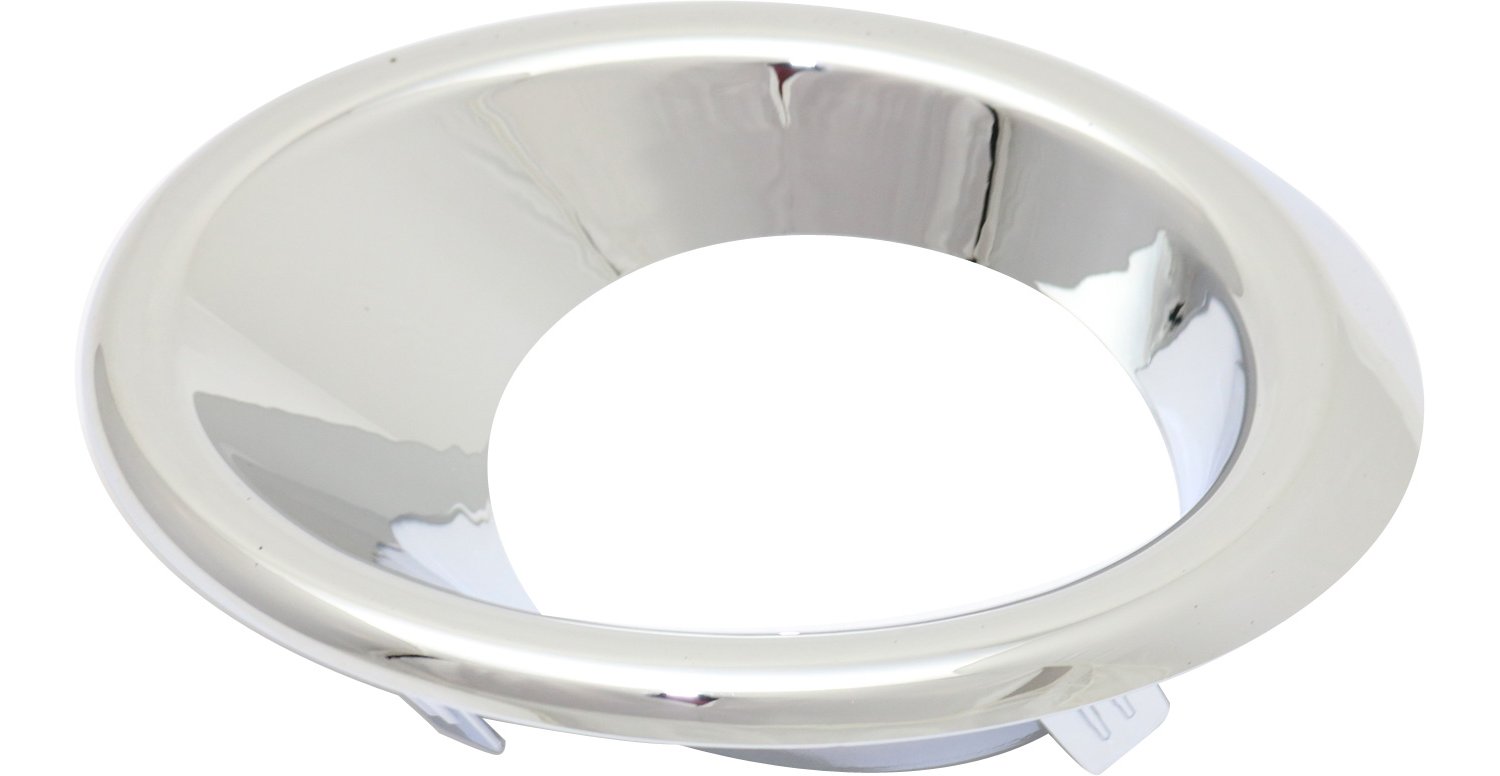 Front, Driver and Passenger Side Fog Light Trims, Chrome - Image 2