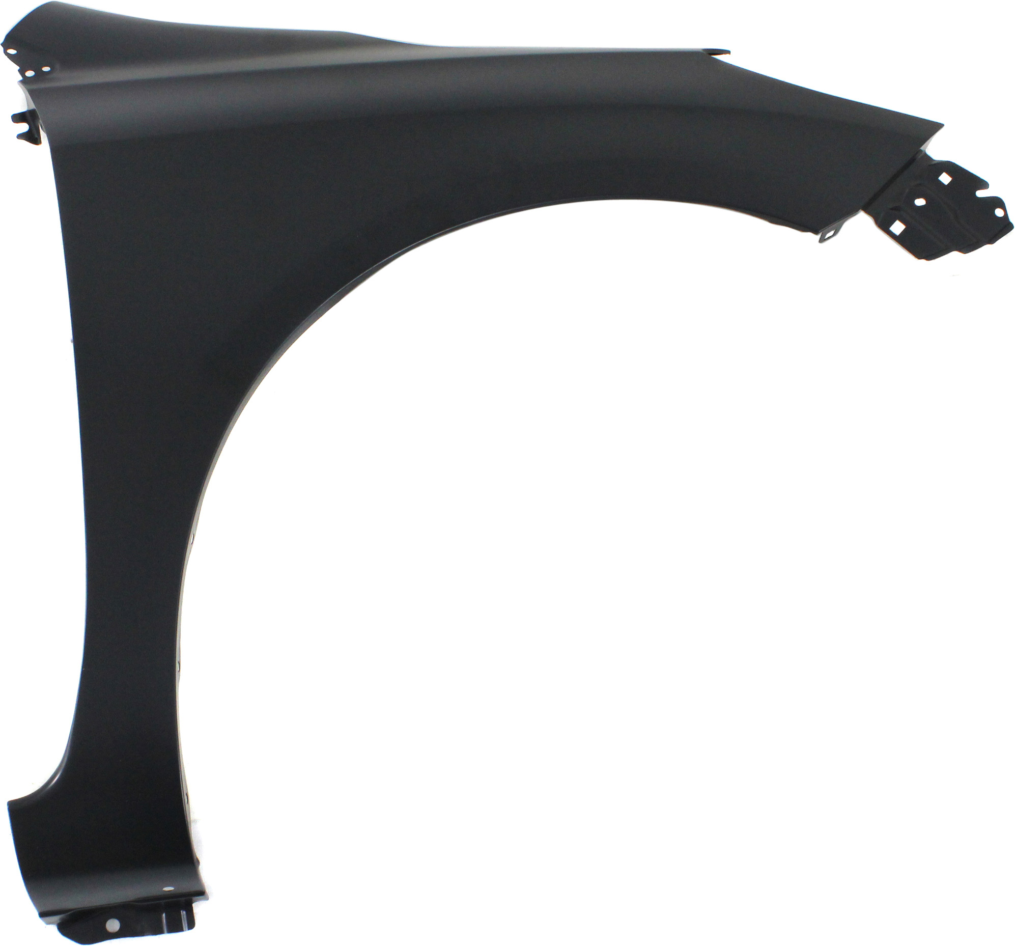 Front, Driver and Passenger Side Fenders, Without turn signal light hole - Image 2