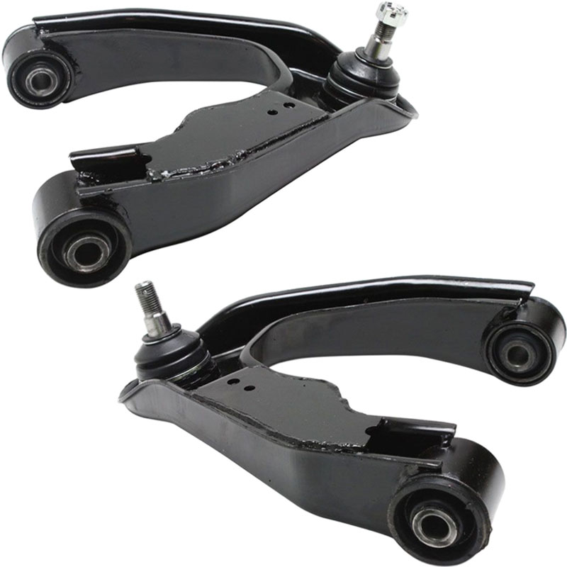 Front, Driver and Passenger Side, Upper Control Arms, With Ball Joint and Bushing