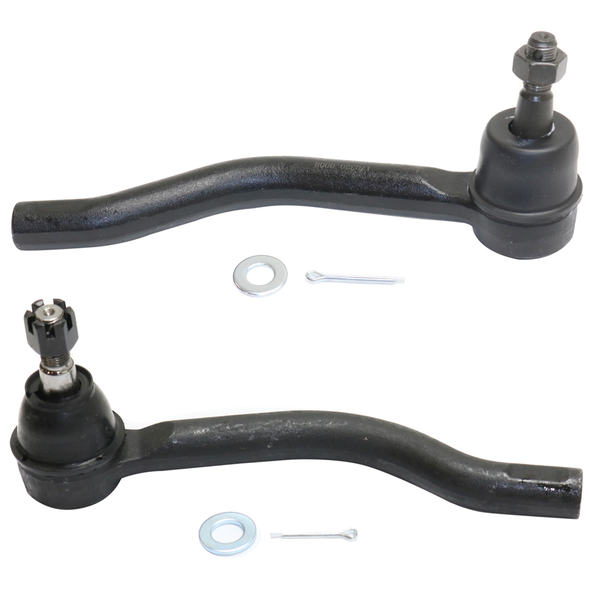 Front, Driver and Passenger Side, Outer Tie Rod End - Image 2