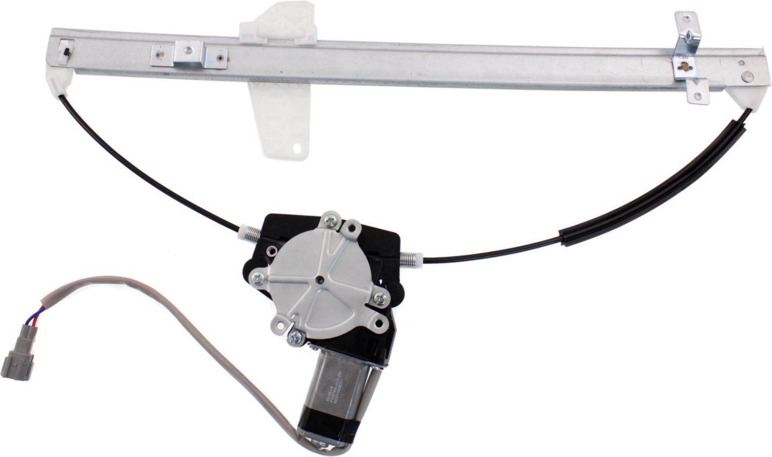 Rear, Driver and Passenger Side Power Window Regulator, With Motor - Image 2