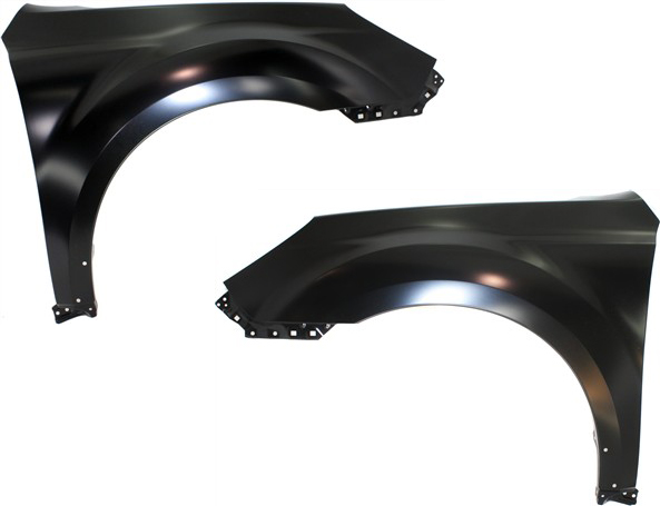 Front, Driver and Passenger Side Fenders, CAPA CERTIFIED
