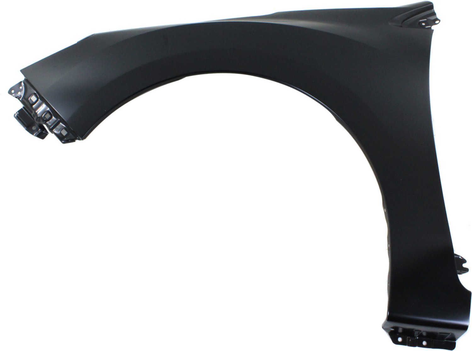 Front, Driver and Passenger Side Fenders, Without turn signal light hole, CAPA CERTIFIED - Image 2