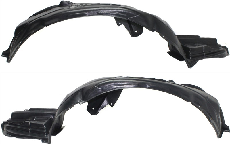 Front, Driver and Passenger Side, Fender Liner