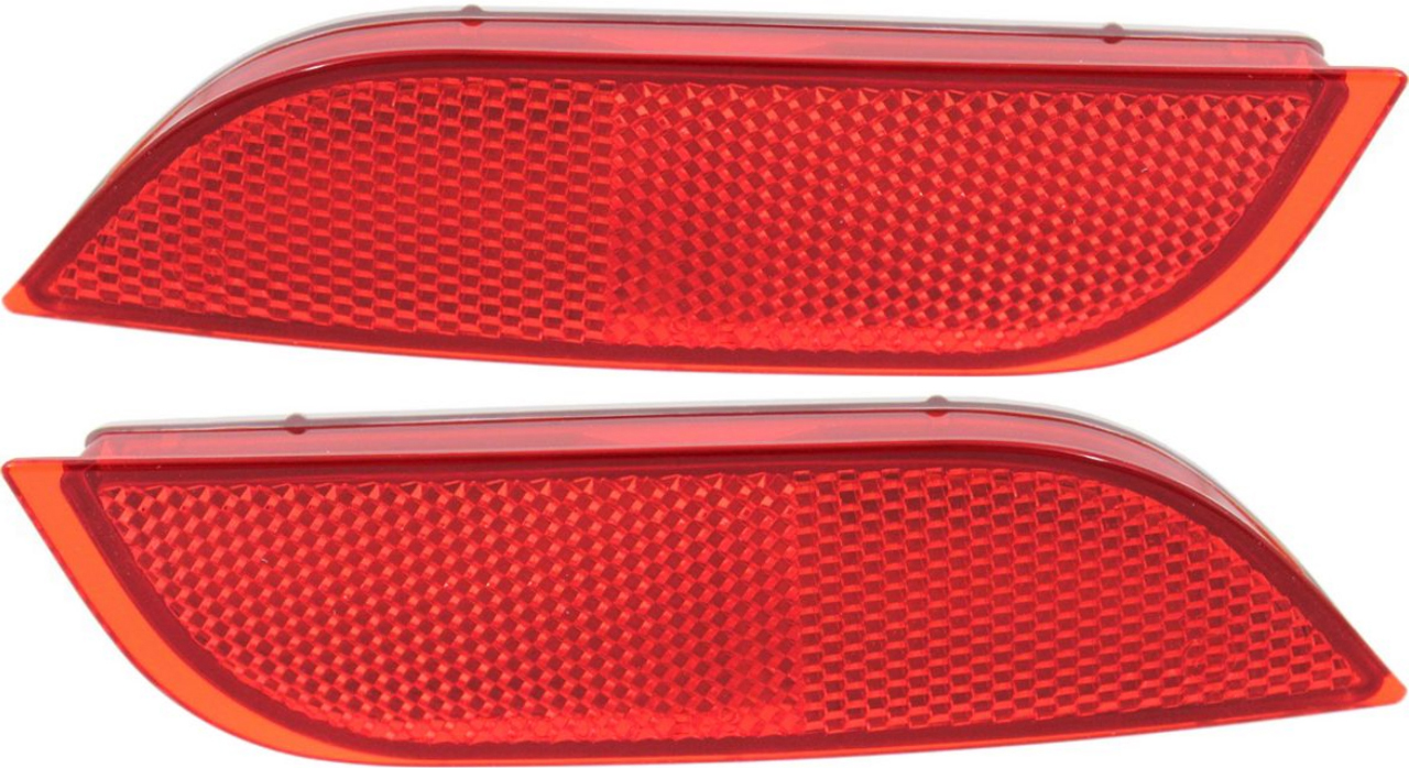 Rear, Driver and Passenger Side Bumper Reflectors