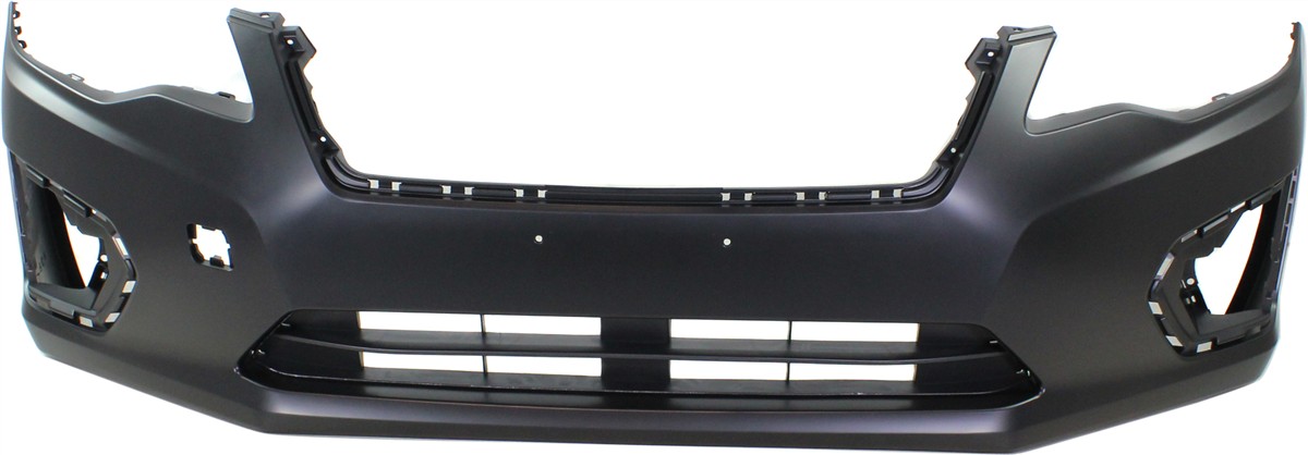 Front and Rear Primed Bumper Cover, Sedan/Hatchback, Except WRX Model - Image 2